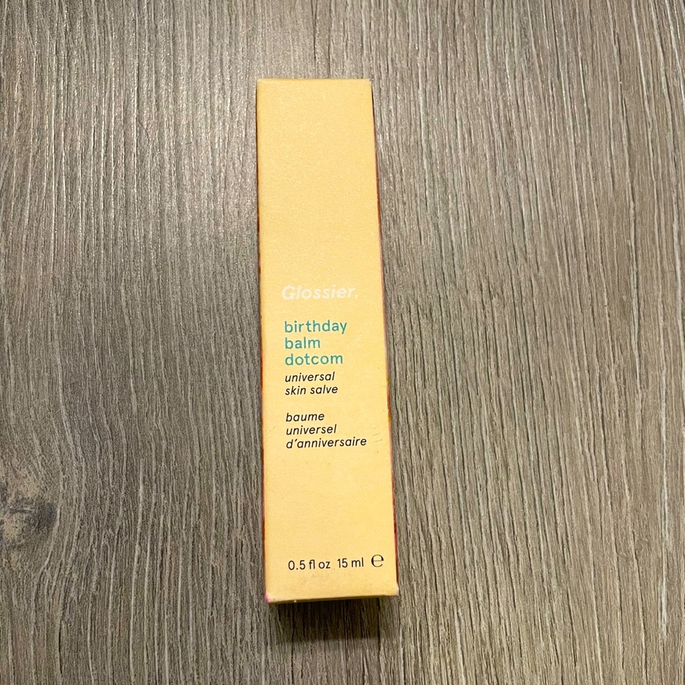 Glossier Balm Dotcom Birthday Cake New